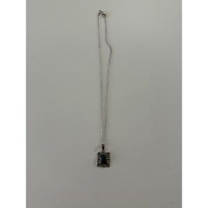 Vintage Sterling Silver Pendant Necklace Fast Shipping